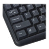 Verbatim Slimline Corded USB Keyboard - Black