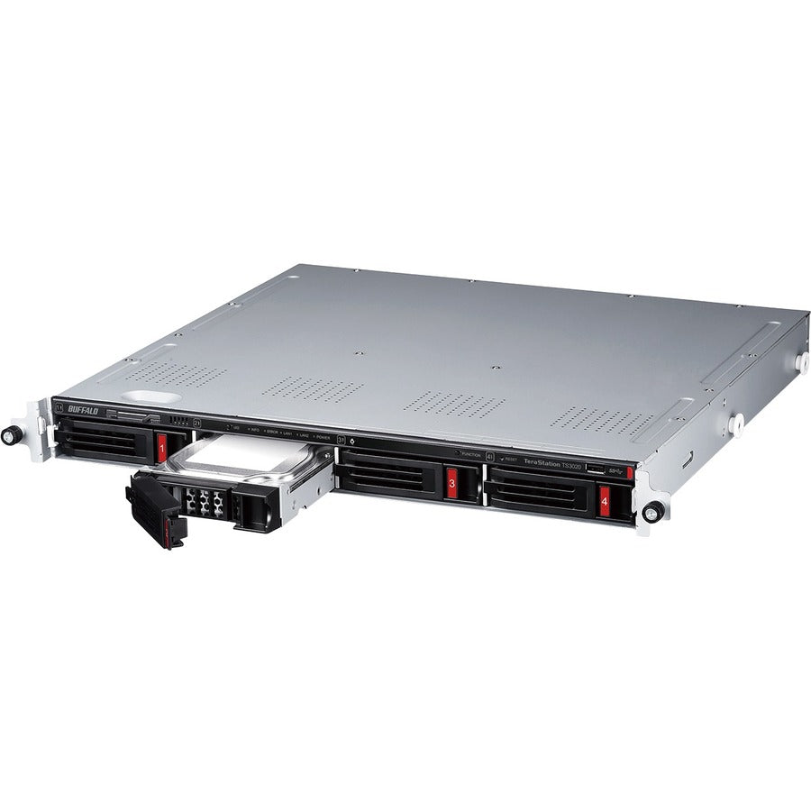 Buffalo TeraStation 3420RN Rackmount 4TB NAS Hard Drives Included (2 x 2TB,  4 Bay)