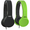 Avid Education AE-42 Headset with Inline Microphone and Volume Control, Green