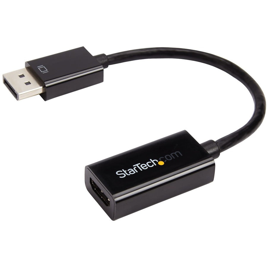 StarTech.com Adaptador DisplayPort a HDMI - 4K 60Hz HDR10 Convertidor de  video activo DisplayPort 1.4 a HDMI 2.0b - Adaptador 4K DP a HDMI Dongle  para
