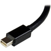 StarTech.com Mini DisplayPort&reg; to DVI Video Adapter Converter - Black Mini DP to DVI - 1920x1200