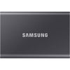 Samsung T7 MU-PC2T0T/AM 2 TB Portable Solid State Drive - External - PCI Express NVMe - Titan Gray