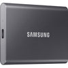 Samsung T7 MU-PC2T0T/AM 2 TB Portable Solid State Drive - External - PCI Express NVMe - Titan Gray