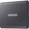 Samsung T7 MU-PC2T0T/AM 2 TB Portable Solid State Drive - External - PCI Express NVMe - Titan Gray