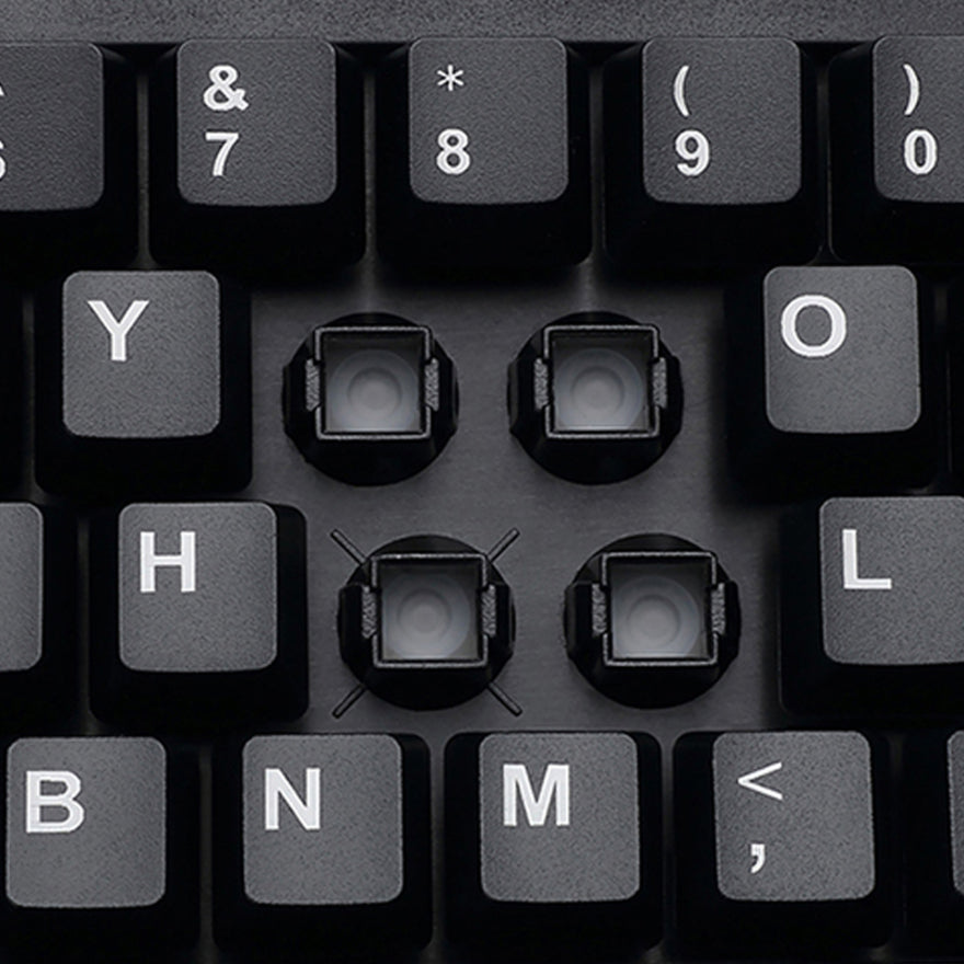 Adesso USB QWERTY Black Mini Keyboard - US English Layout