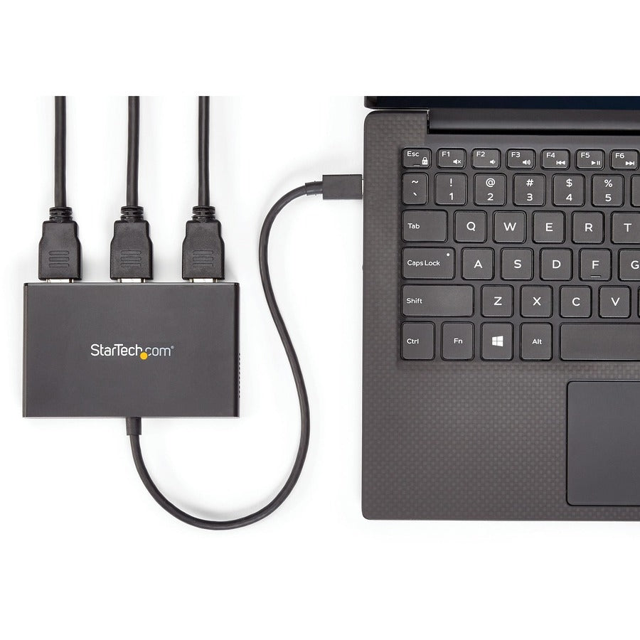StarTech.com 2-Port USB-C MST Hub, USB Type-C to 2x DisplayPort