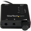 StarTech.com USB Stereo Audio Adapter External Sound Card with SPDIF Digital Audio