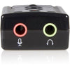 StarTech.com USB audio adapter - virtual 7.1 - external sound card - stereo audio