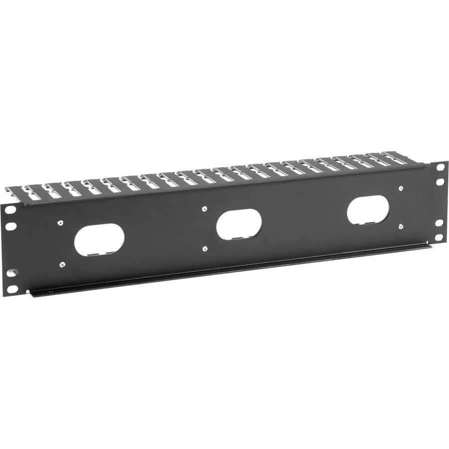 Black Box Rackmount Cable Raceway 1U Single Sided - Horizontal