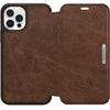 OtterBox Strada Carrying Case (Folio) Apple iPhone 12, iPhone 12 Pro Smartphone, Coin - Espresso Brown