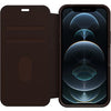 OtterBox Strada Carrying Case (Folio) Apple iPhone 12, iPhone 12 Pro Smartphone, Coin - Espresso Brown