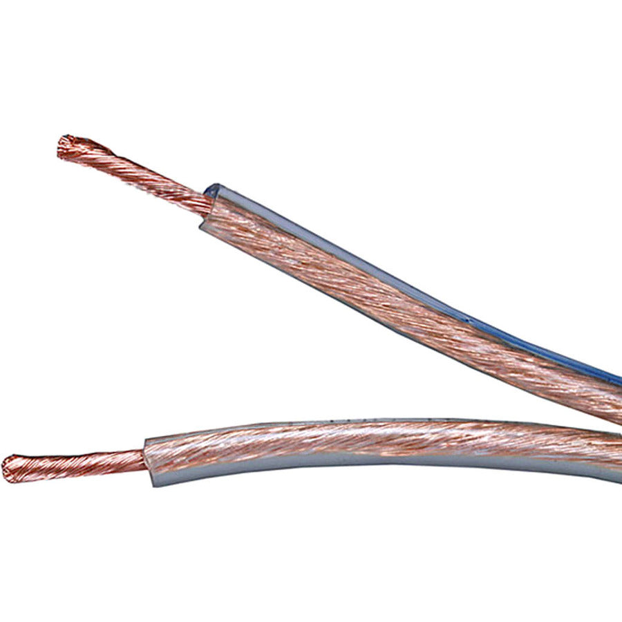 PrimeCables 100ft Speaker Wire Enhanced Loud Oxygen-Free Copper Cable  (18AWG Copper)