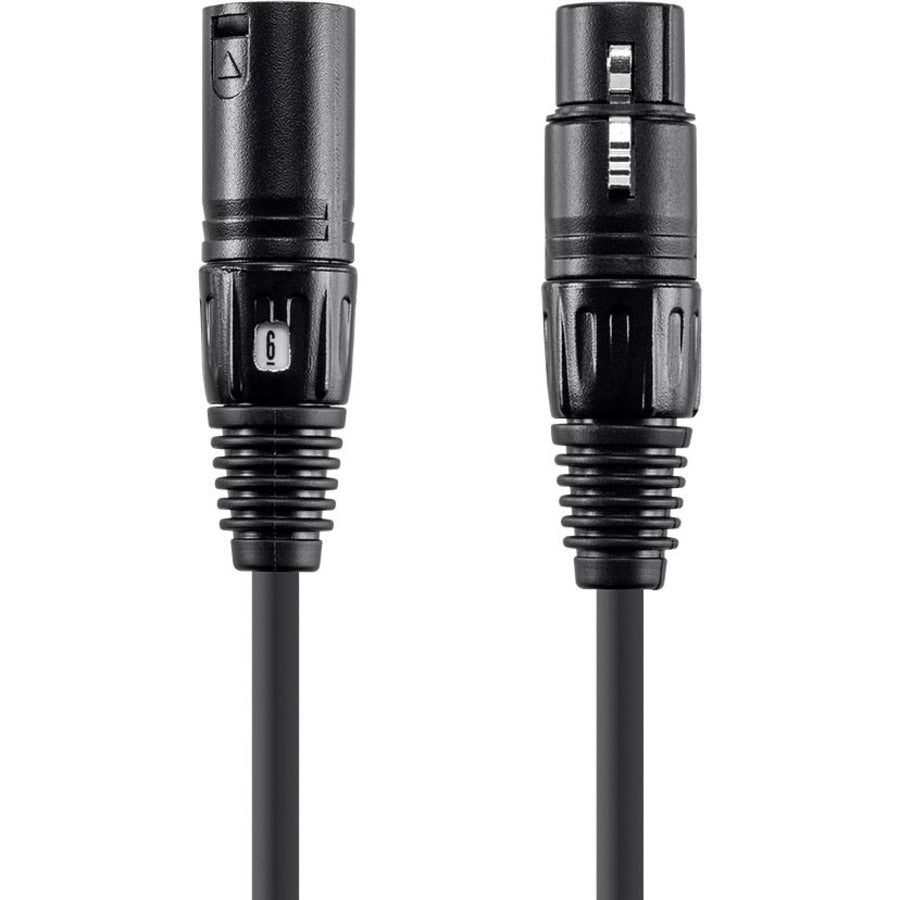 Stage Right by Monoprice 15ft XLR Male to XLR Female 16AWG Cable