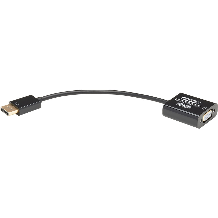 Tripp Lite 6in DisplayPort to VGA Adapter Active Converter DP to VGA M/F  DPort 1.2 6