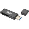 Tripp Lite USB 3.0 SuperSpeed SD/Micro SD Memory Card Media Reader