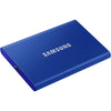 Samsung T7 MU-PC2T0H/AM 2 TB Portable Solid State Drive - External - PCI Express NVMe - Indigo Blue