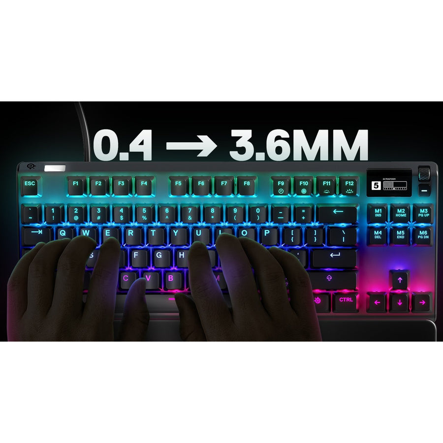 SteelSeries Apex PRO TKL Keyboard - Mechanical Keyswitch Technology, U –  Network Hardwares