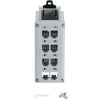 IndustrialNet DIN Rail Mount Patch Panel