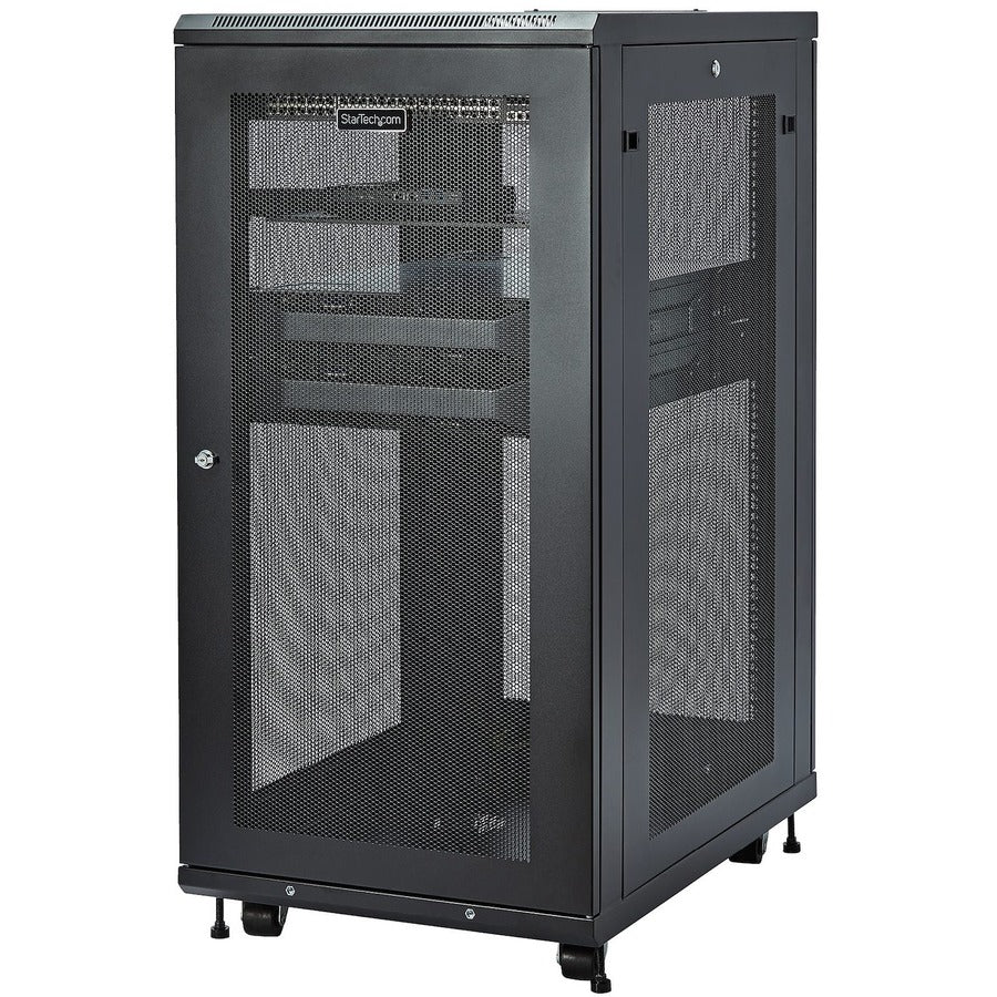 StarTech.com 24U 19 Server Rack Cabinet - 4 Post Adjustable Depth 2-3 –  Natix