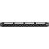 Tripp Lite 24-Port Cat6a Cat6 Cat5e Patch Panel 110 Punchdown RJ45 1URM TAA