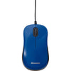 Verbatim Silent Corded Optical Mouse - Blue