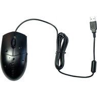 Wetkeys Professional-grade Optical Waterproof Mouse with Scroll-wheel (USB) (Black)