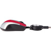 Verbatim USB-C Mini Optical Travel Mouse-Red