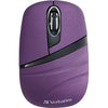 Verbatim Wireless Mini Travel Mouse, Commuter Series - Purple