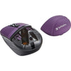 Verbatim Wireless Mini Travel Mouse, Commuter Series - Purple