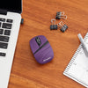 Verbatim Wireless Mini Travel Mouse, Commuter Series - Purple