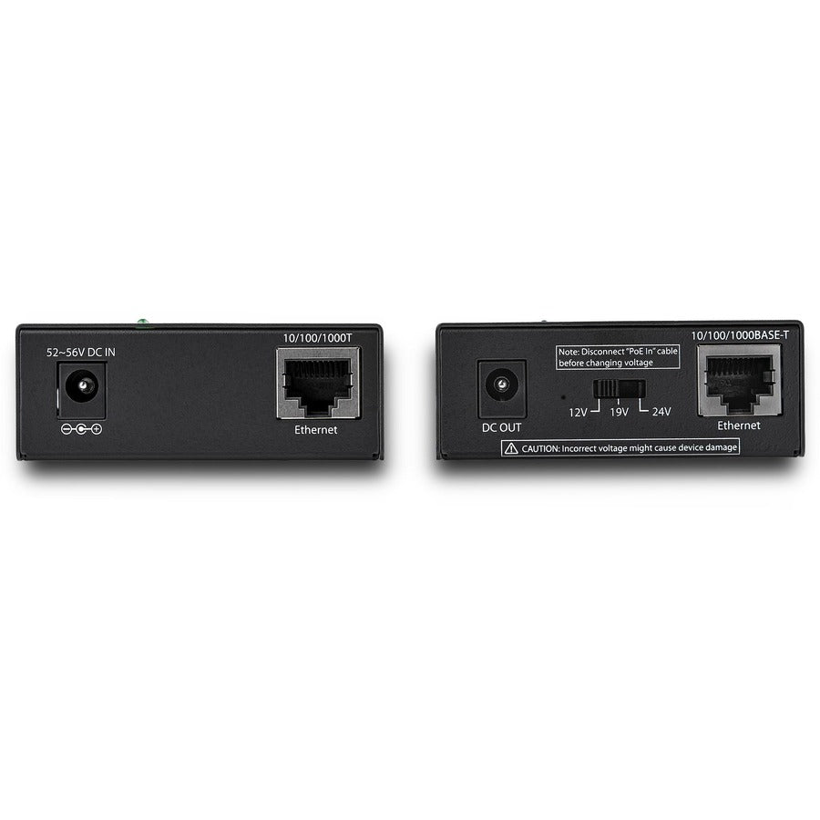 StarTech.com Industrial Gigabit Ethernet PoE Injector - 30W 802.3