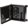 Black Box NEMA 4 Rated Fiber Optic Wallmount Enclosure, 2 Adapter Panels