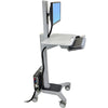 Ergotron WorkFit-C, Single LD Sit-Stand Workstation