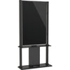 StarTech.com Digital Signage Display Stand - Black - Locking - Cable Management - Portrait Kiosk Enclosure (DSIGNAGESTND)