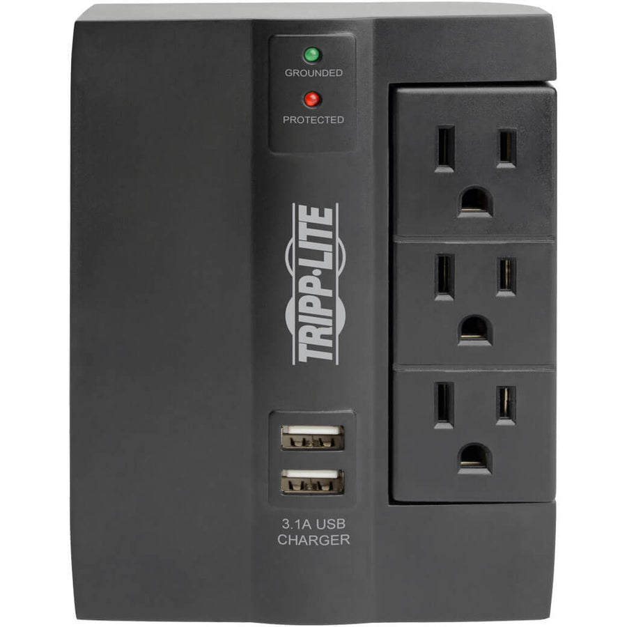 3-Outlet Surge Protector Tap