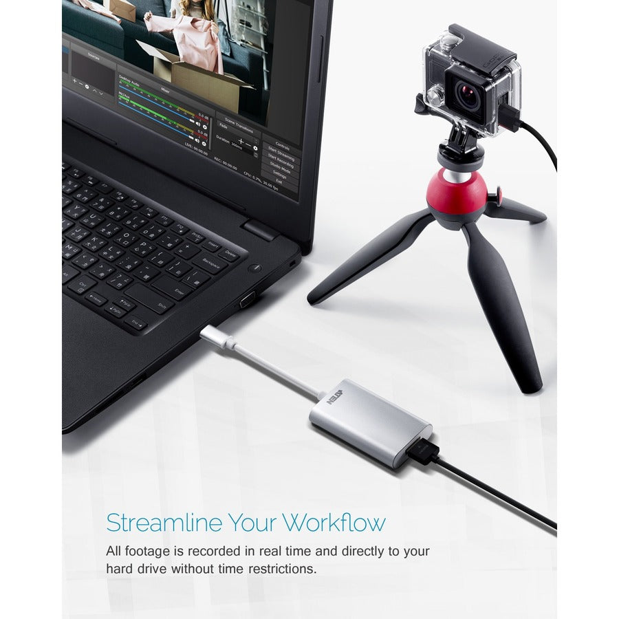 ATEN CAMLIVE (HDMI to USB-C UVC Video Capture) – Natix