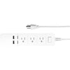 Aluratek 3-Outlet Surge Suppressor/Protector