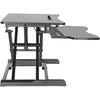 Amer Mounts Sit-Stand Integrated Desk Workstation