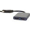 C2G 4K DisplayPort Dual Monitor Splitter - DP to DP - 4K MST Hub