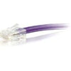 C2G-1ft Cat6 Non-Booted Unshielded (UTP) Network Patch Cable - Purple