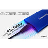 Samsung T7 MU-PC2T0H/AM 2 TB Portable Solid State Drive - External - PCI Express NVMe - Indigo Blue